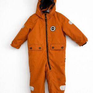Orange Kids Snowsuit Reima